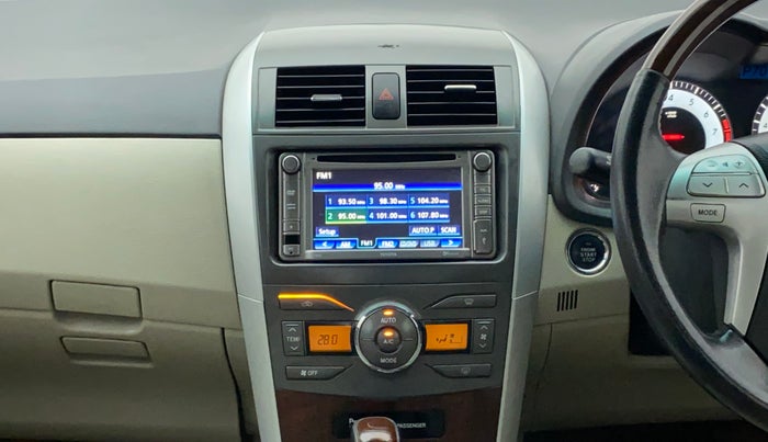 2011 Toyota Corolla Altis VL AT PETROL, Petrol, Automatic, 89,266 km, Air Conditioner