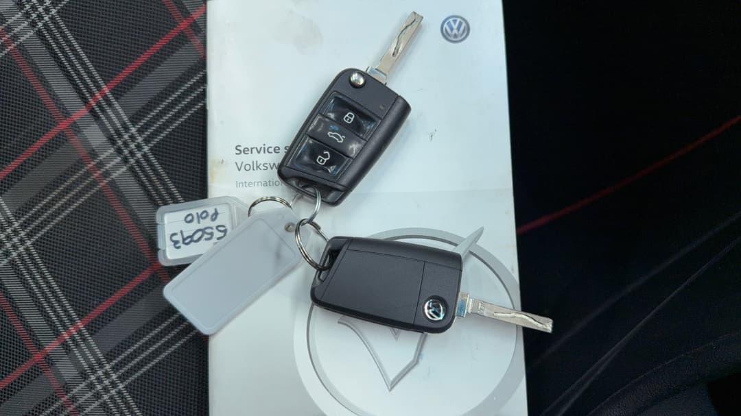 2016 Volkswagen Polo Gti, Manual, 100379 km, Key Close-up