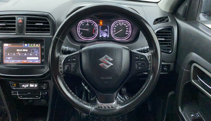 2019 Maruti Vitara Brezza ZDI PLUS, Diesel, Manual, 58,390 km, Steering Wheel Close Up