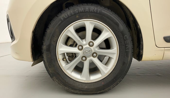 2014 Hyundai Grand i10 ASTA AT 1.2 KAPPA VTVT, Petrol, Automatic, 58,827 km, Left Front Wheel