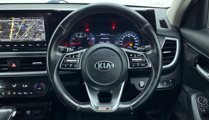 2019 KIA SELTOS GTX 1.4 GDI AT PETROL, Petrol, Automatic, 61,457 km, Steering Wheel Close Up