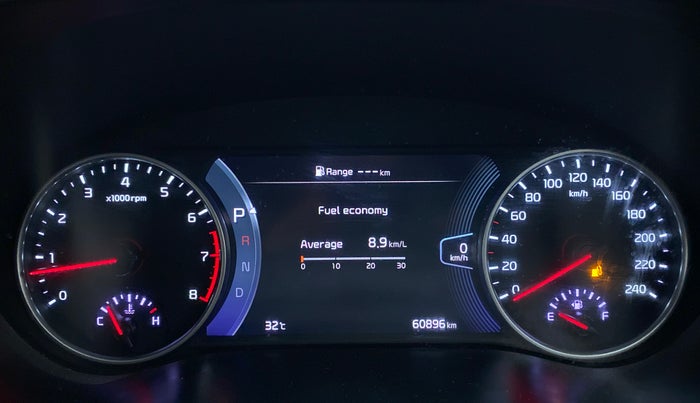 2019 KIA SELTOS GTX 1.4 GDI AT PETROL, Petrol, Automatic, 61,457 km, Odometer Image
