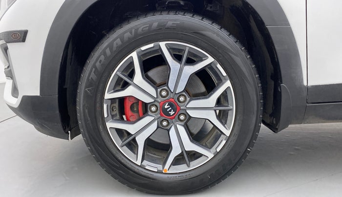 2019 KIA SELTOS GTX 1.4 GDI AT PETROL, Petrol, Automatic, 61,457 km, Left Front Wheel