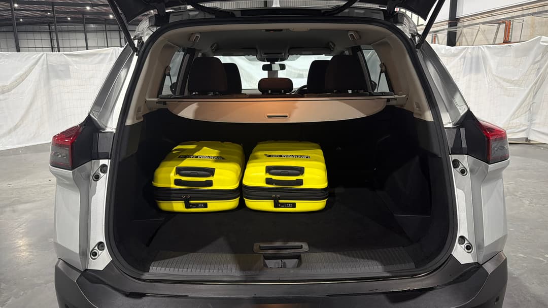 2023 Nissan X-trail St (2WD), Automatic, 65320 km, Boot Inside View with Luggage