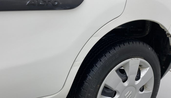 2018 Maruti Alto K10 VXI, Petrol, Manual, 31,997 km, Left quarter panel - Minor scratches