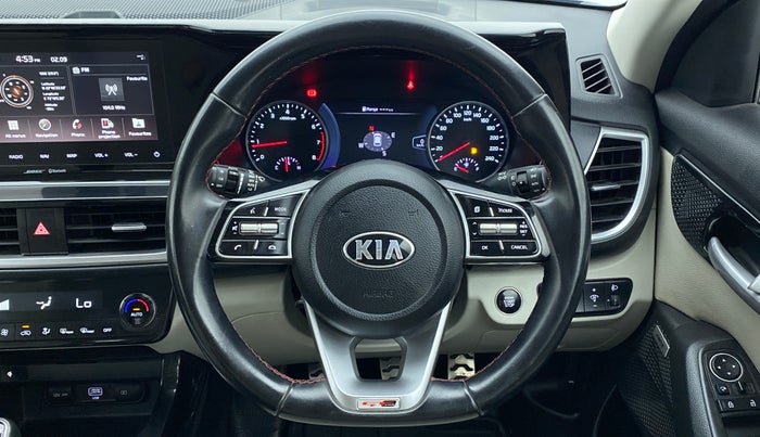 2019 KIA SELTOS GTX+ 1.4 MT, Petrol, Manual, 71,986 km, Steering Wheel Close Up