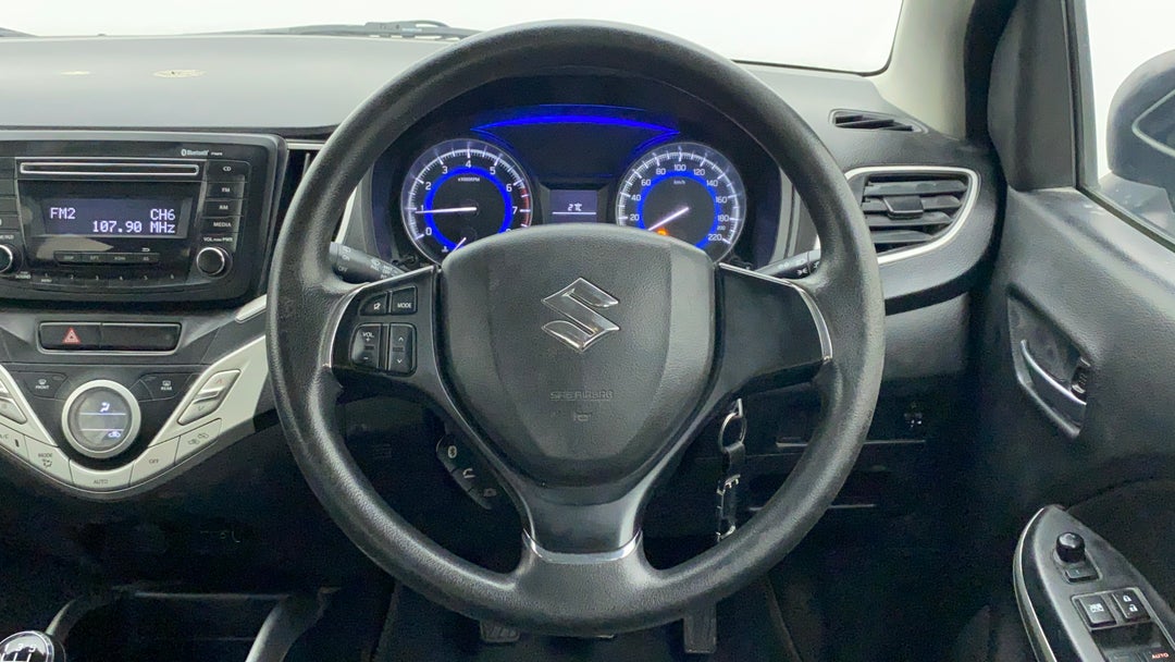 Steering Wheel Close Up