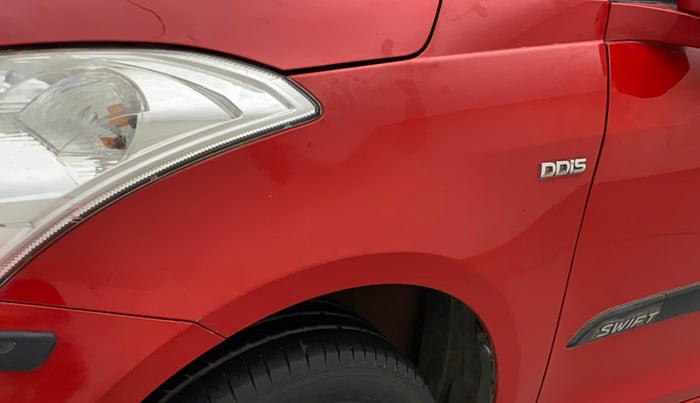 2015 Maruti Swift ZDI, Diesel, Manual, 56,299 km, Left fender - Paint has minor damage