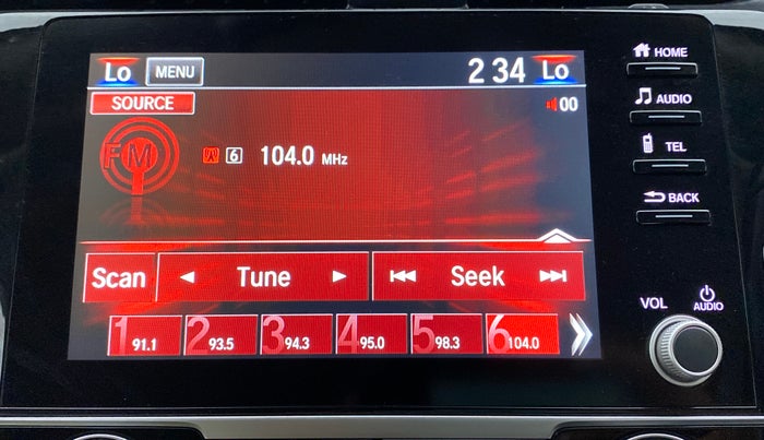 2019 Honda Civic ZX CVT PETROL, Petrol, Automatic, 89,808 km, Infotainment System