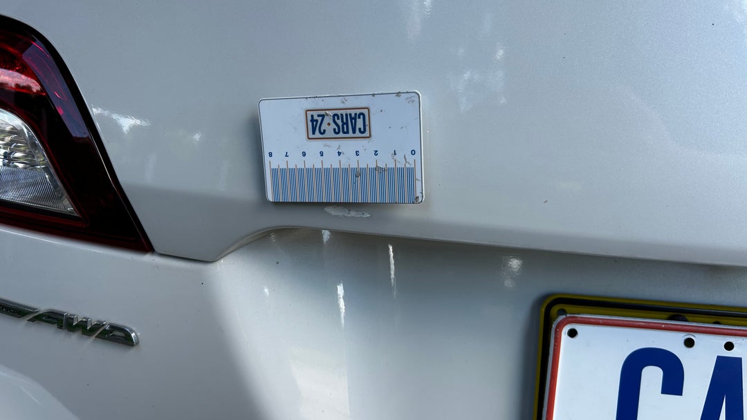 Boot / Tailgate Boot Lid Scratch