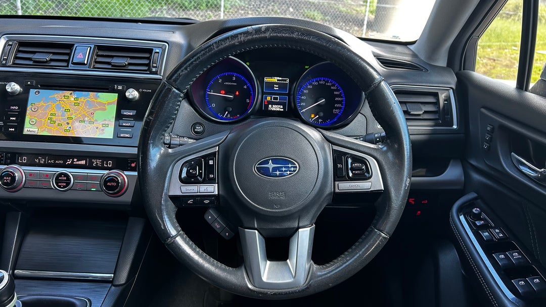 Steering Wheel Close-up