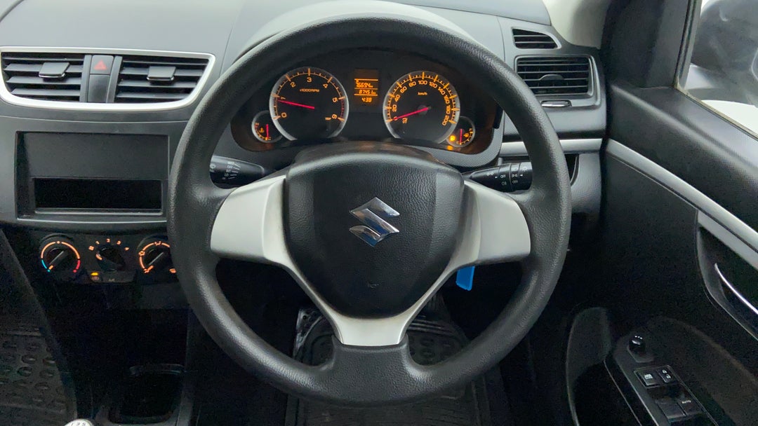 Steering Wheel Close Up