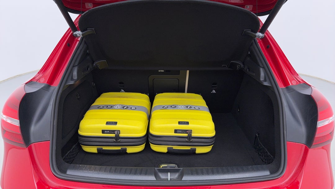 Boot Inside View with Luggage