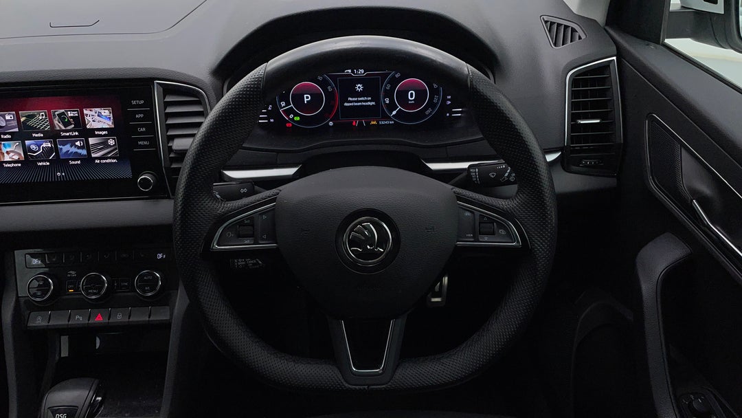 2019 SKODA Karoq 110tsi, Automatic, 53243 km, Steering Wheel Close-up
