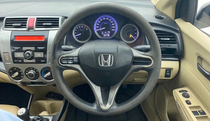 2013 Honda City 1.5L I-VTEC S MT, Petrol, Manual, 1,05,814 km, Steering Wheel Close Up
