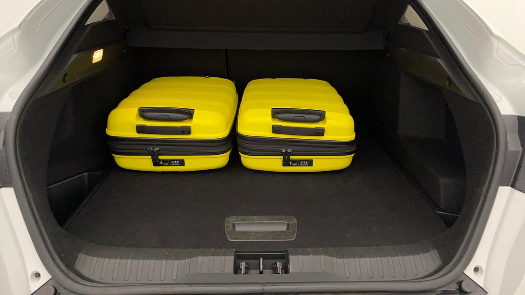 Boot Inside View with Luggage