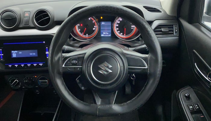 2021 Maruti Swift VXI, Petrol, Manual, 79,171 km, Steering Wheel Close Up