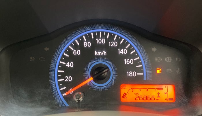 2016 Datsun Redi Go T, Petrol, Manual, 26,924 km, Odometer Image