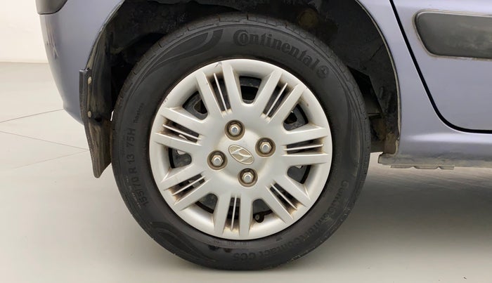 2011 Hyundai Santro Xing GLS, Petrol, Manual, 55,224 km, Right Rear Wheel