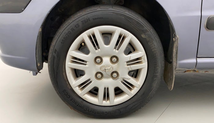 2011 Hyundai Santro Xing GLS, Petrol, Manual, 55,224 km, Left Front Wheel