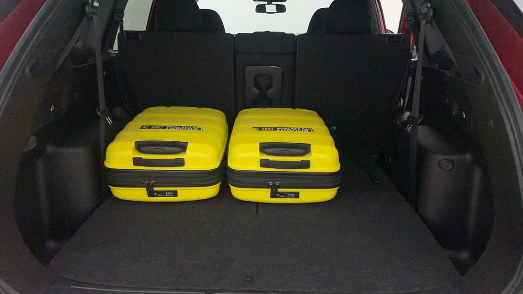 Boot Inside View with Luggage