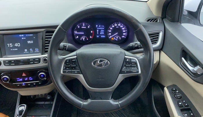 2019 Hyundai Verna 1.6 CRDI SX + AT, Diesel, Automatic, 49,098 km, Steering Wheel Close Up