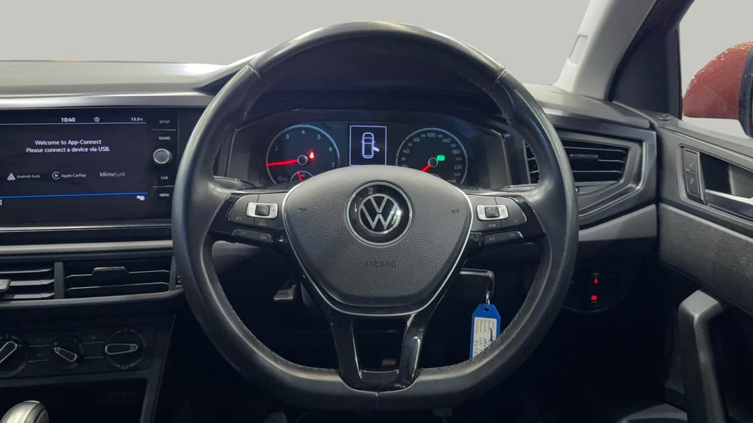 2021 Volkswagen Polo 70tsi Trendline, Automatic, 63138 km, Steering Wheel Close-up