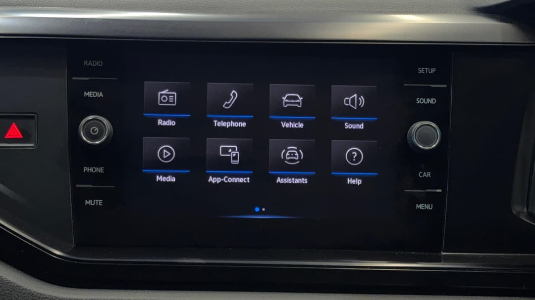 2021 Volkswagen Polo 70tsi Trendline, Automatic, 63138 km, Infotainment System