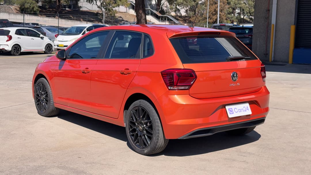 2021 Volkswagen Polo 70tsi Trendline, Automatic, 63138 km, Left Back Diagonal (45- Degree) View