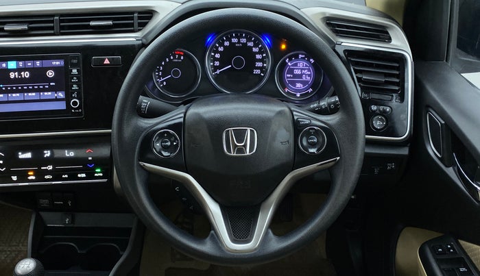 2017 Honda City V MT PETROL, Petrol, Manual, 66,216 km, Steering Wheel Close Up
