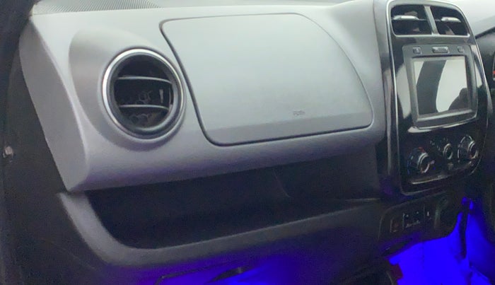 2019 Renault Kwid RXT 1.0 (O), Petrol, Manual, 21,885 km, Dashboard - Glove box cover not functional