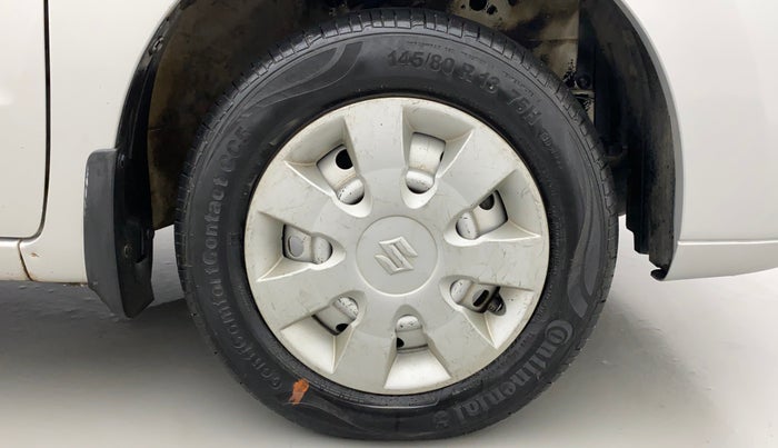 2012 Maruti Wagon R 1.0 LXI, Petrol, Manual, 98,453 km, Right Front Wheel