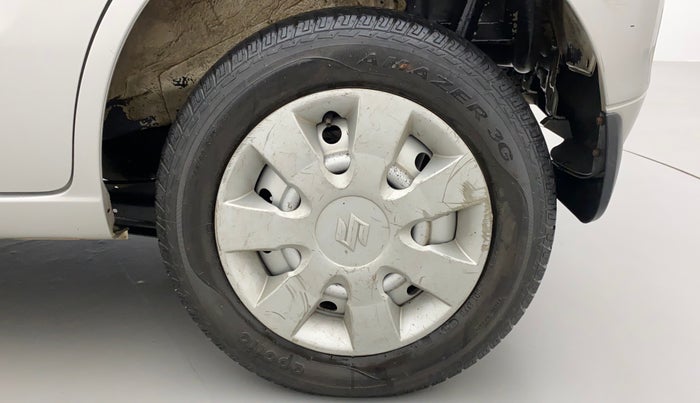 2012 Maruti Wagon R 1.0 LXI, Petrol, Manual, 98,453 km, Left Rear Wheel
