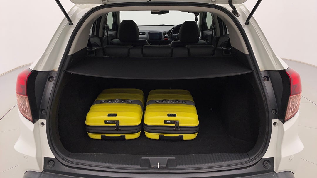 Boot Inside View with Luggage