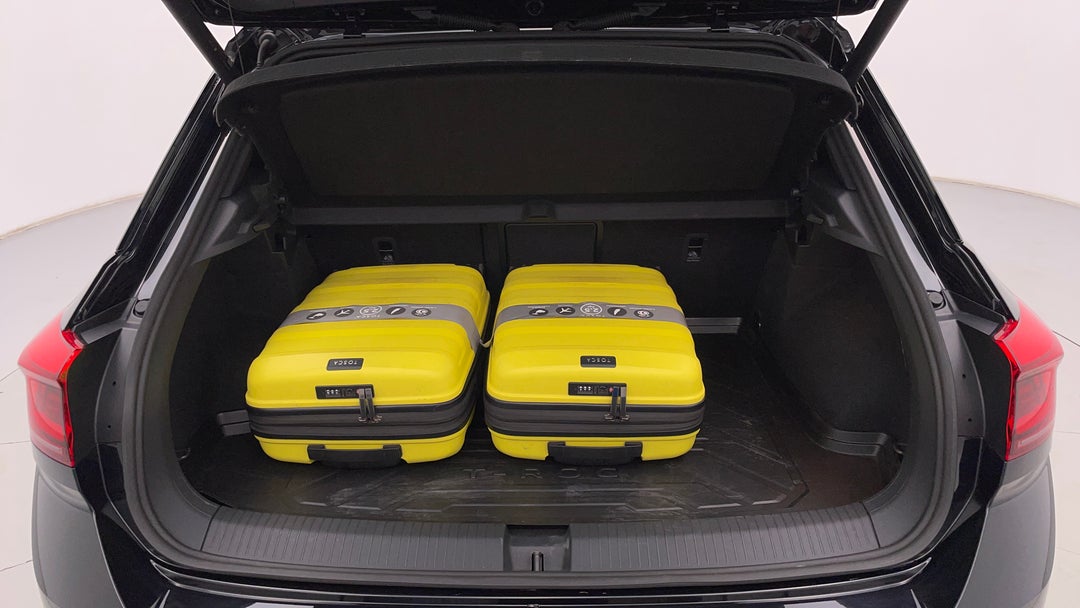 Boot Inside View with Luggage
