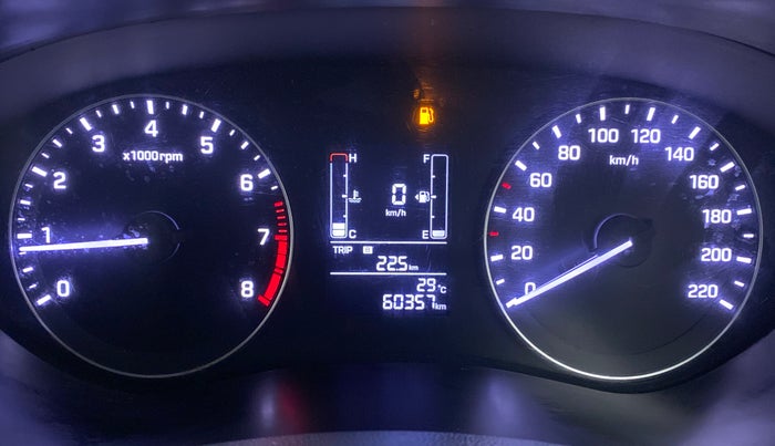 2017 Hyundai Elite i20 SPORTZ 1.2, CNG, Manual, 60,357 km, Odometer Image