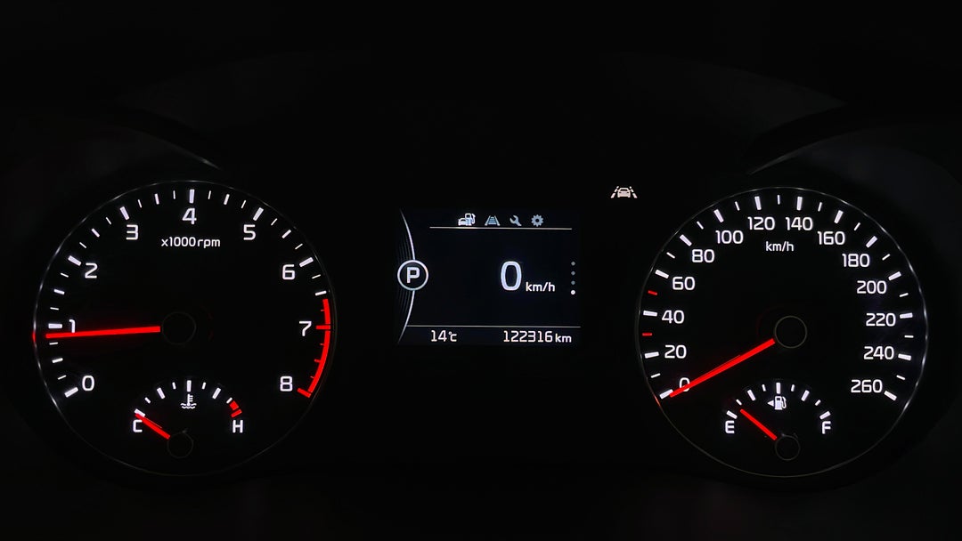 2016 Kia Optima Si, Automatic, 122316 km, Odometer View