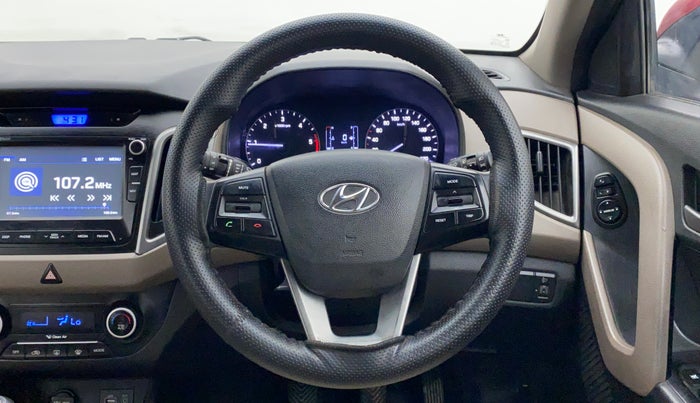 2015 Hyundai Creta 1.6 SX PLUS DIESEL, Diesel, Manual, 81,509 km, Steering Wheel Close Up