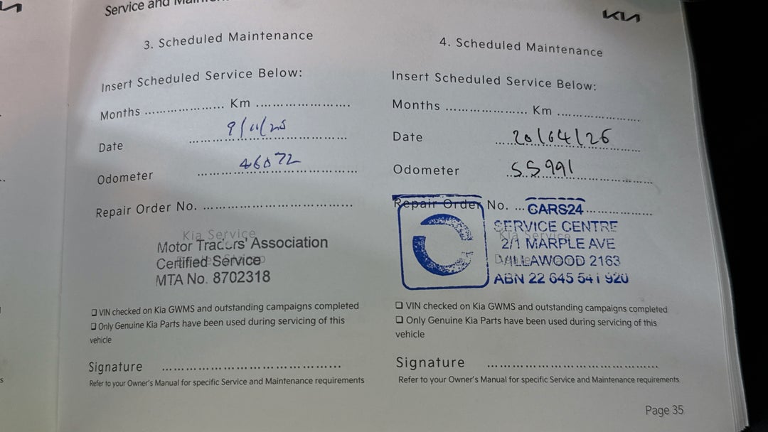 2022 Kia Stonic S, Automatic, 56002 km, Service History