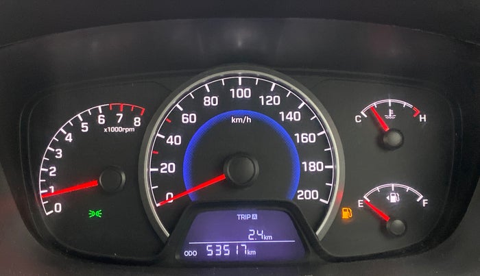 2014 Hyundai Grand i10 ASTA 1.2 KAPPA VTVT, Petrol, Manual, 53,744 km, Odometer Image