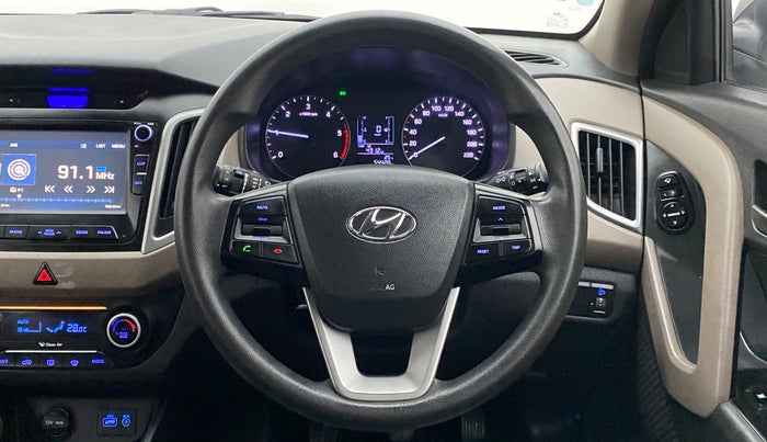 2018 Hyundai Creta 1.6 SX PLUS DIESEL, Diesel, Manual, 54,465 km, Steering Wheel Close Up