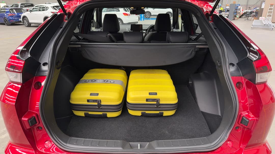 2021 Mitsubishi Eclipse Cross Exceed (2WD), Automatic, 98295 km, Boot Inside View with Luggage