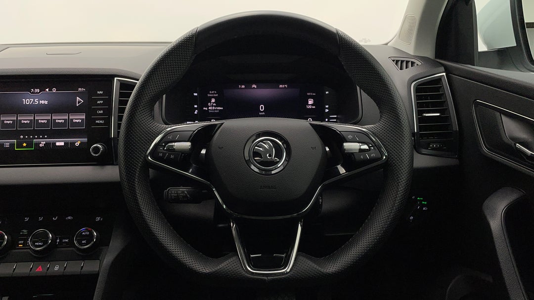 Steering Wheel Close-up
