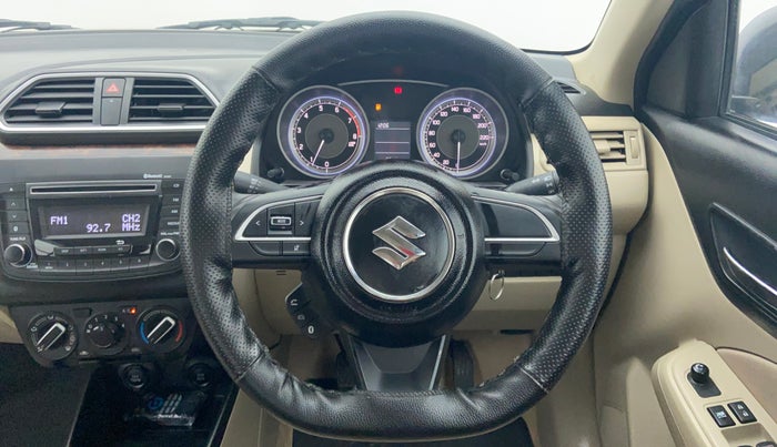 2019 Maruti Dzire VXI, Petrol, Manual, 3,919 km, Steering Wheel Close-up