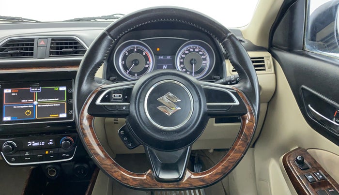2017 Maruti Dzire ZDI Plus AMT, Diesel, Automatic, 25,315 km, Steering Wheel Close Up