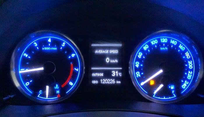 2016 Toyota Corolla Altis GL PETROL, Petrol, Manual, 1,20,226 km, Odometer Image
