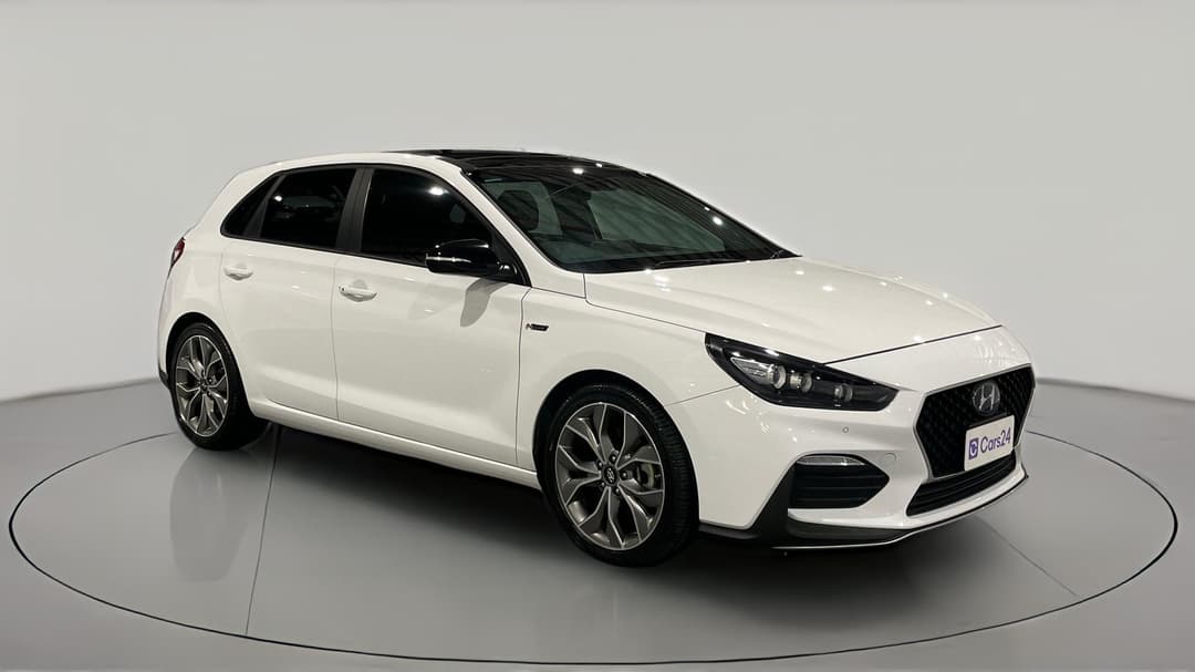 2023 Hyundai i30 N Line Premium, Automatic, 40838 km, Right Front Diagonal (45- Degree) View