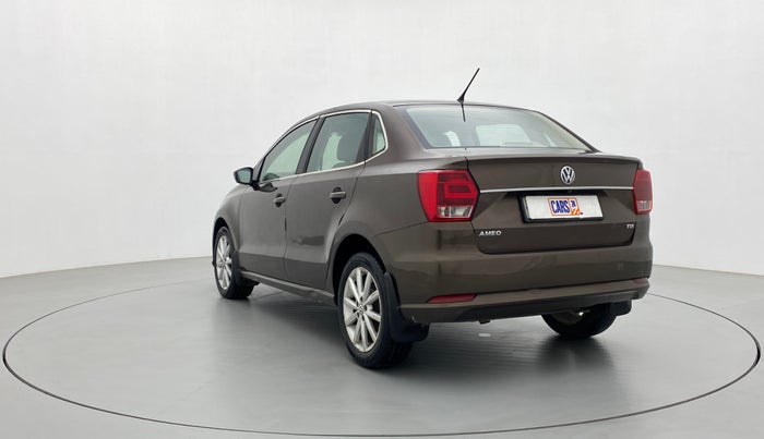 2017 Volkswagen Ameo HIGHLINE PLUS 1.5L AT 16 ALLOY, Diesel, Automatic, 60,793 km, Left Back Diagonal