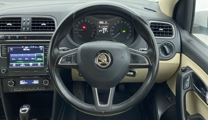 2019 Skoda Rapid AMBITION 1.5 TDI AT, Diesel, Automatic, 39,139 km, Steering Wheel Close Up