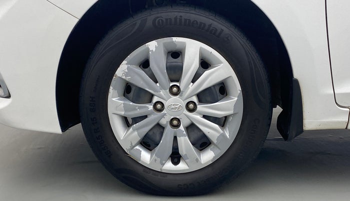 2017 Hyundai Verna 1.6 EX CRDI, Diesel, Manual, 91,613 km, Left Front Wheel